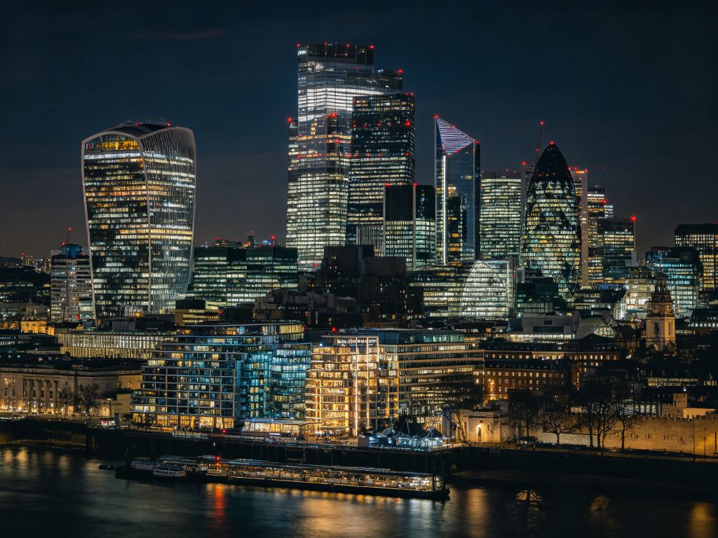 爱丁堡城市夜景